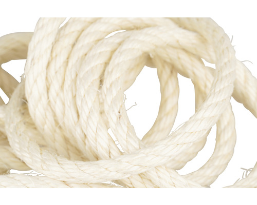 Hennep touw close-up