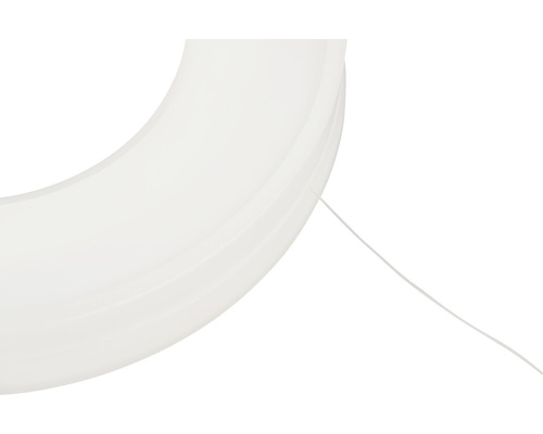 Detail van een witte installatiebuis