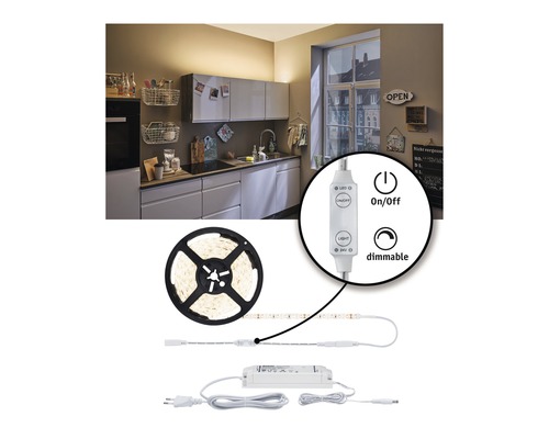 LED-strip set voor keukenverlichting met dimmer