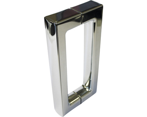 Rechthoekige metalen deurklink