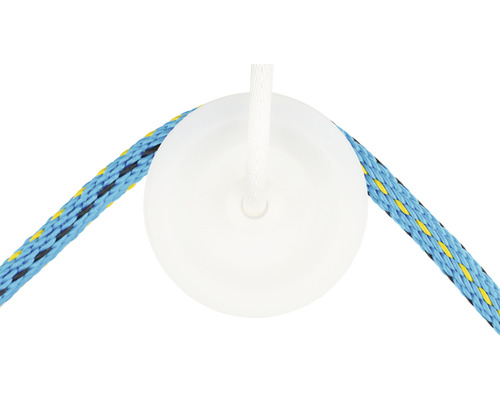 Katrol met gekleurd touw