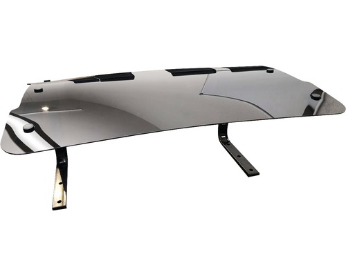 Windgeleider van staal met beugel