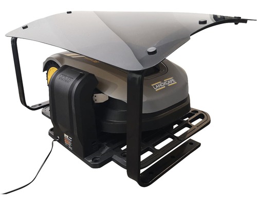 Landxcapemaairobot met regenbescherming en laadstation