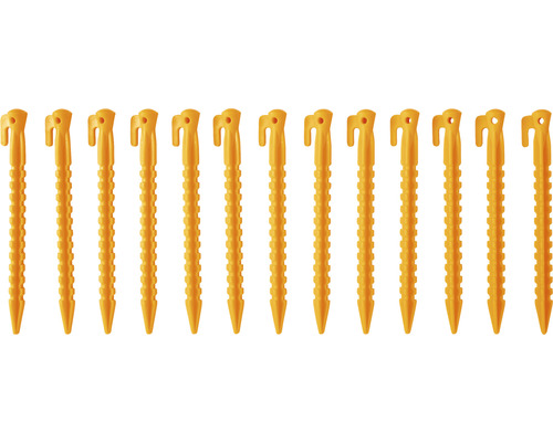 Twaalf haringen voor camping en outdoor