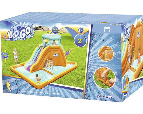 Verpakking van een opblaasbare waterglijbaan van Bestway