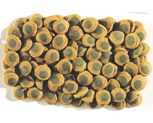 Veel tabletten voor siervissen met spirulina-algenkern