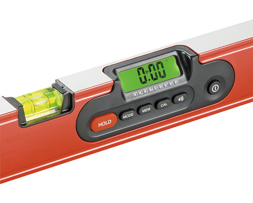 Digitale waterpas met display en waterpasbuis