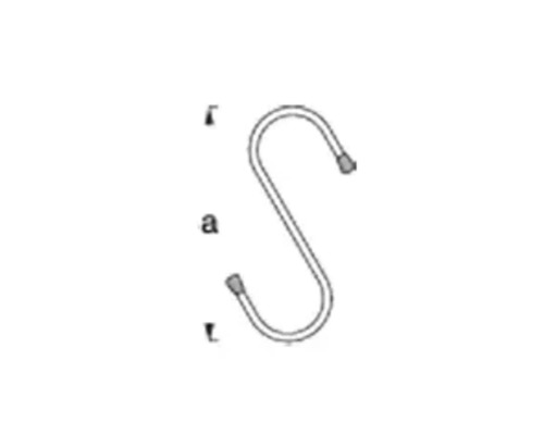 Sifon met buisbocht en maatvoering