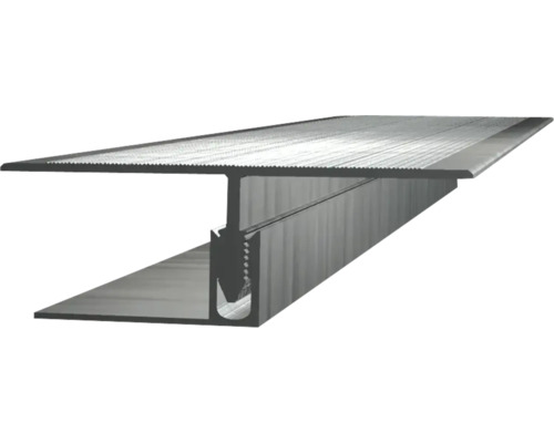 KONSTA Overgangsprofiel/verbindingsprofiel Konsta aluminium voor een vloerdeeldikte van 20 - 26 mm 22,5 x 60 x 2.500 mm