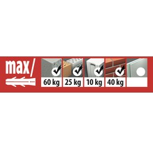 TOX Universeel plug TRI 6/51, 100 stuks