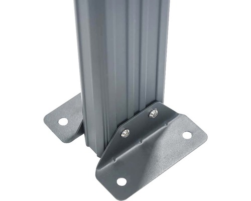 Metalen paalvoet voor het bevestigen van palen