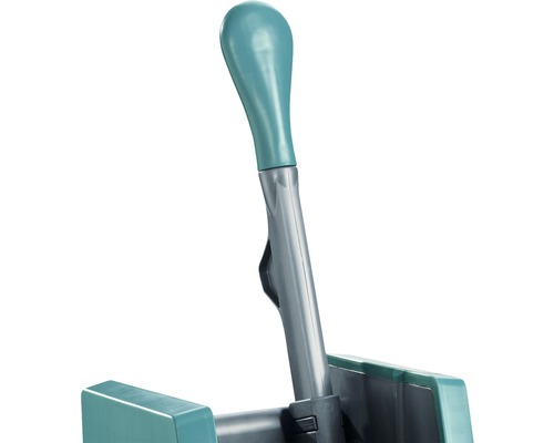 Handgreep van een schoonmaakmachine