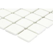Mozaïektegel glas AS 1010 wit 30,5x32,5 cm antislip