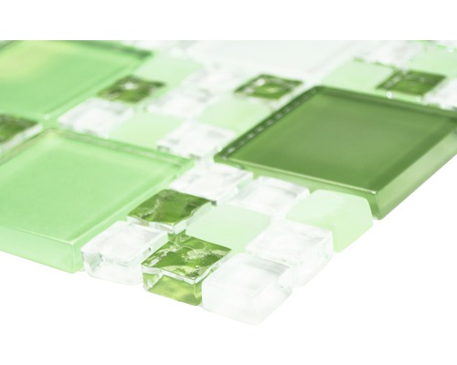 Glazen mozaïektegel