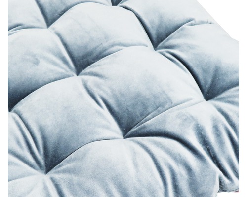 Detailopname van een gewatteerd zitkussen