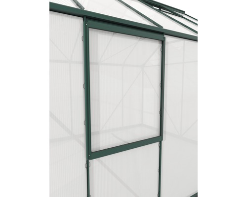 VITAVIA Zijraam polycarbonaat 6 mm smaragd 79x59 cm