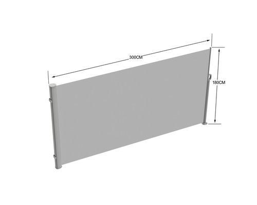 Zijluifel, 300 cm breed en 180 cm hoog