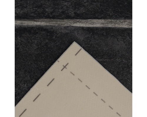 Detailweergave van een tegelmonster op een donkere achtergrond