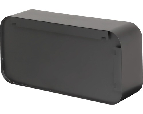 Rechthoekige metalen brievenbus