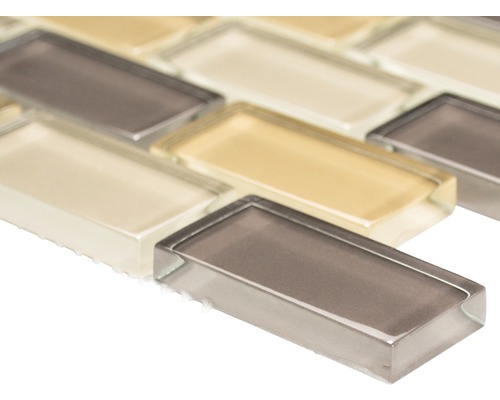 Glazen mozaïektegel