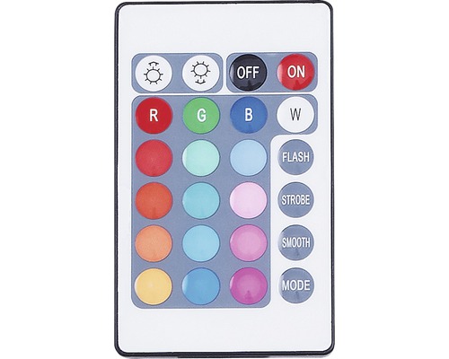Afstandsbediening voor ledverlichting met diverse kleur- en modusinstellingen