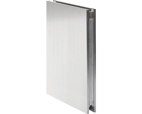 Witte vouwdeur met aluminium frame