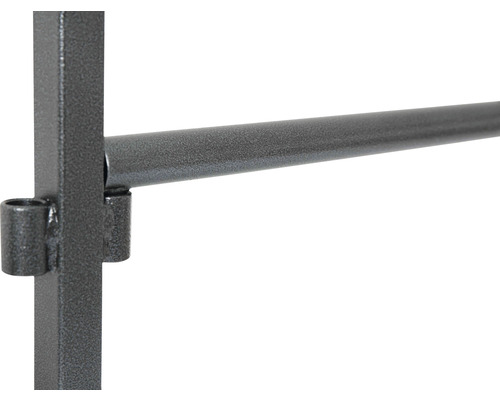 Detailopname van een metalen buisverbinding