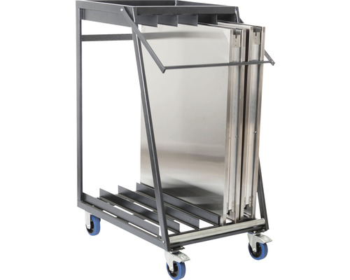 Transportwagen voor plaatmateriaal