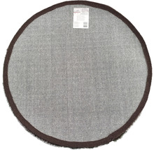 SOLEVITO Vloerkleed Romance bruin gemêleerd ø 160 cm