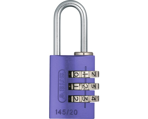 ABUS cijferslot 145/20 met driecijferige cijfercombinatie