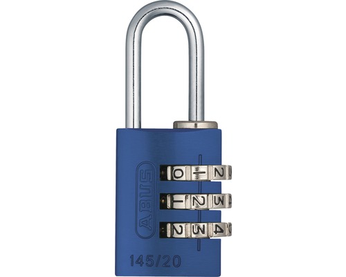 ABUS cijferslot 145/20 met een driecijferige cijfercombinatie