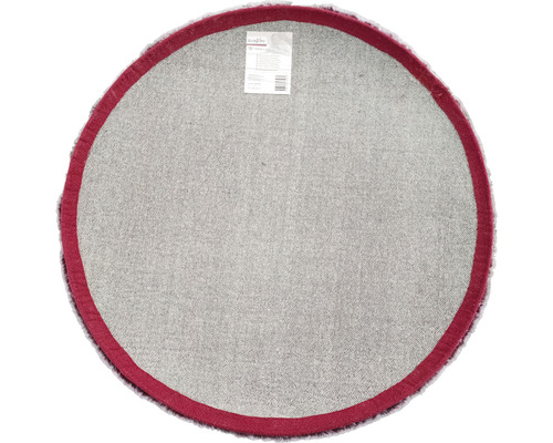 Rond vloerkleed met rand