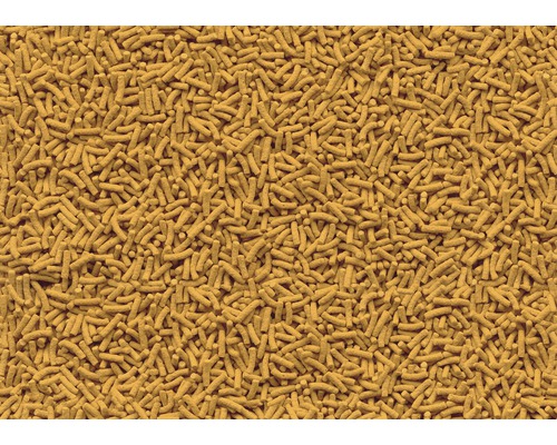 Close-up van visvoergranulaat