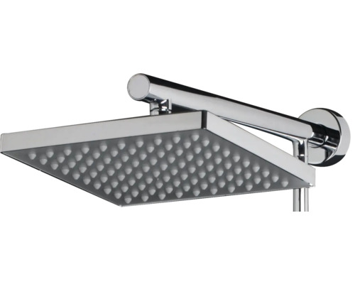 Vierkante douchekop van metaal