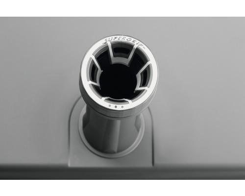 Detailopname van een Supergrip afvoergarnituur