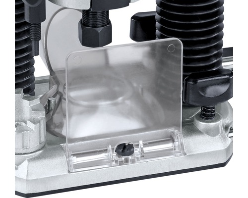 Gedetailleerd aanzicht van een bovenfrees met beschermkap