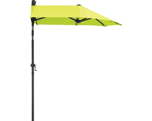 Halve parasol met frame