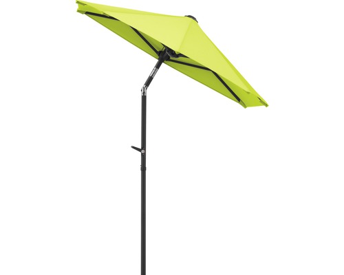 Rechthoekige parasol met zwart frame