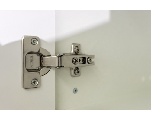 Metalen meubelscharnier met schroeven