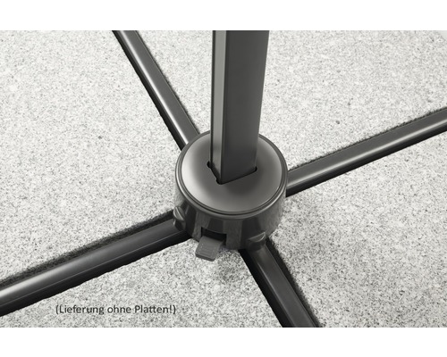 Parasolvoet voor parasols, zonder platen