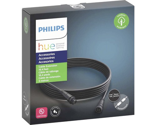Philips Hue kabelverlenging voor buitenverlichting, 5 meter, verpakking