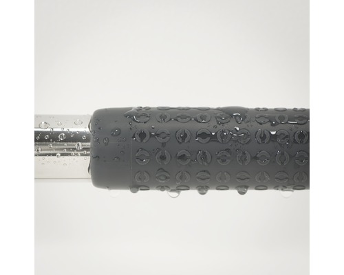 Stanggreep met gestructureerde, waterafstotende coating