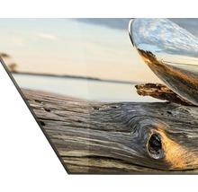 Decoratieve acrylglasfoto met strandmotief