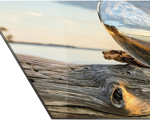 Decoratieve acrylglasfoto met strandmotief