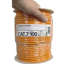 BLEIL Netwerk installatiekabel CAT7 S/FTP oranje 100 m-thumb-1