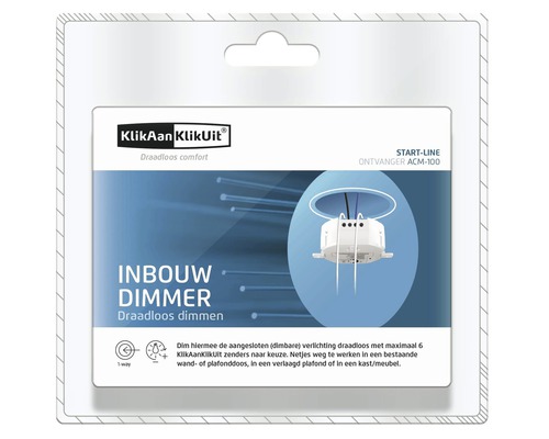 KlikAan KlikUit inbouwdimmer verpakking