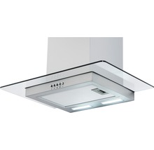 Afzuigkap met glazen plank en verlichting