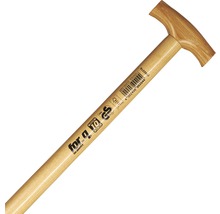 Houten steel met T-greep voor tuingereedschap