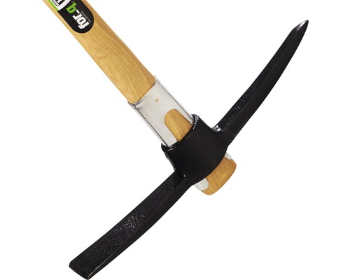 Piekhamer met houten steel