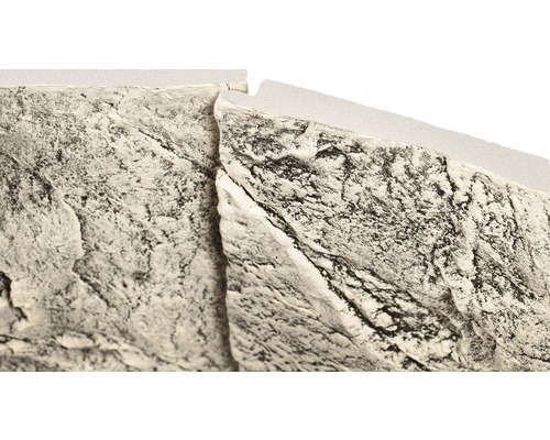 Close-up van een rotsachterwand voor een terrarium